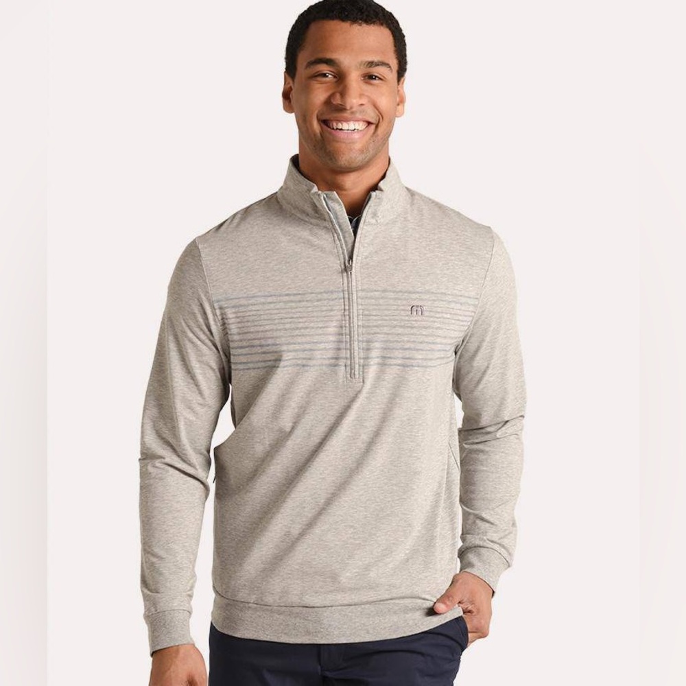 Travis Mathew Play Through Half-Zip Pullover - image 1